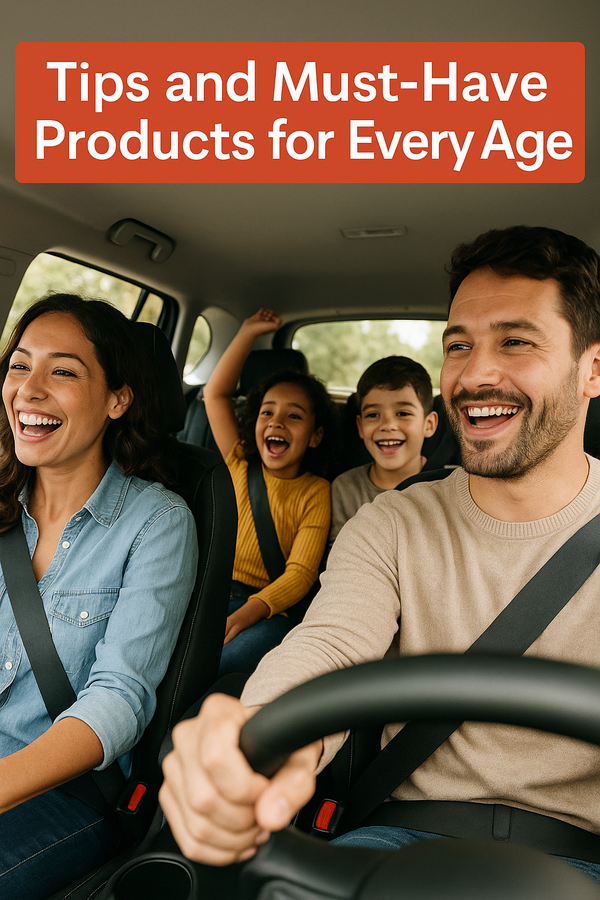 Stress-Free Family Travel: Tips and Must-Have Products for Every Age